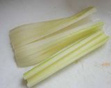 セロリの味噌漬け作り方1写真