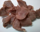 簡単 和食 おかずに！ 豚肉の 味噌煮♪作り方1写真