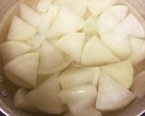 大根とツナの煮物☆作り方1写真