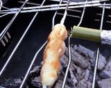 BBQでサクサクパン作り方8写真