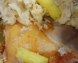 紀州うめどり花びらたけ塩レモン焼き炒め作り方2写真
