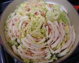 白菜と豚薄切り肉の重ね煮作り方4写真