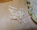 キャベツの芯まで簡単消費作り方3写真