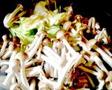 春キャベツと桜エビの和風クリーミィパスタ作り方4写真