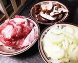 中華あん仕立ての豚丼作り方1写真