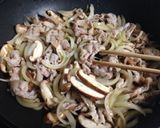 中華あん仕立ての豚丼作り方3写真