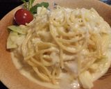 たっぷりキャベツでカルボナーラ風作り方13写真