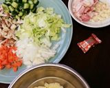 ☆子供と作る野菜たっぷりスープ☆作り方1写真