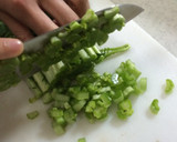 昆布茶で簡単！ 大根の葉の浅漬け作り方1写真