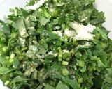 昆布茶で簡単！ 大根の葉の浅漬け作り方3写真
