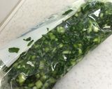 昆布茶で簡単！ 大根の葉の浅漬け作り方5写真