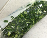 昆布茶で簡単！ 大根の葉の浅漬け作り方5写真