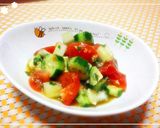 隠し味で簡単！アボカドとトマトのサラダ作り方5写真
