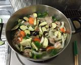 野菜たっぷり☆鶏肉のトマト煮込み作り方5写真