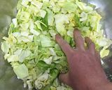 春キャベツの中華風甘酢漬け作り方1写真