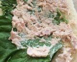 食パンで☆シーチキンのラップサンド作り方2写真