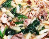 かんたん豚丼(卵とじ)作り方1写真