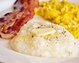 アメリカの朝ごはん　基本のコーングリッツ作り方5写真