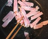 オクラ なす ベーコン炒め 節約☆簡単作り方3写真