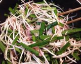 もやしと豚肉の春巻き作り方3写真