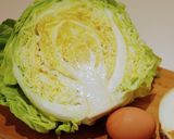 簡単★楽しい巻かない卵入りロールキャベツ作り方1写真