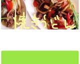 ソース焼うどん☆2皿盛り＊果物添え作り方3写真