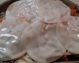 簡単ミートソース♪モチモチ餃子皮ラザニア作り方3写真