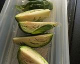 芽キャベツとシメジと豚肉の【アヒージョ】作り方1写真