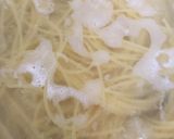 ランチ！ほうれん草のガリバタ！パスタ作り方2写真