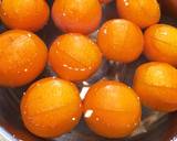 【お節料理】金柑の甘露煮✿つやつや仕上げ作り方1写真