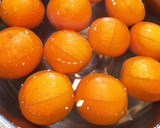 【お節料理】金柑の甘露煮✿つやつや仕上げ作り方1写真