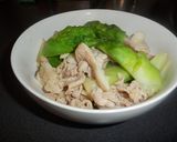 子持ち高菜（蕾菜）簡単豚小間炒め作り方5写真