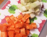 大根と牛すじのとろうまカレー☆作り方1写真