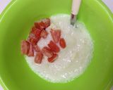 明太子と豆腐のとろろグラタン作り方4写真