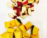 食物繊維たっぷりサラダ♡さつま芋かぼちゃ作り方1写真
