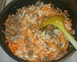 茄子入りキーマカレー作り方3写真