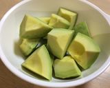 固いアボカドを使って〜チーズ焼き!作り方1写真
