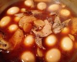 手羽先と卵のお酢煮〜うま旨煮こごり♪作り方7写真