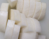 ♪ふきと大根と厚揚げの煮物♪作り方1写真
