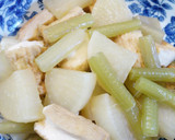 ♪ふきと大根と厚揚げの煮物♪作り方3写真