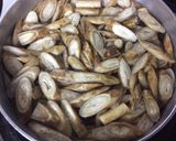 ほくほく！ゴマ香る新ごぼうのそぼろ煮作り方1写真