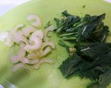 菜の花とセロリのわさびパスタ作り方1写真