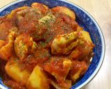 むね肉とおジャガで節約チキンのトマト煮☆作り方10写真