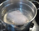 えごま油で♪鶏胸肉とアボカドの美容サラダ作り方1写真