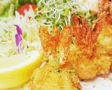 お弁当に✾チーズ入りまんまるエビフライ作り方5写真