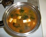 豆腐とわかめのおみそ汁作り方4写真