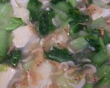 ♪桜えびとチンゲン菜のうまとろ豆腐♪作り方6写真
