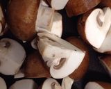 マッシュルームと緑野菜のソテー作り方1写真