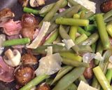 マッシュルームと緑野菜のソテー作り方5写真