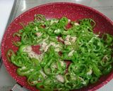 甘長とうがらしとツナのご飯のお供作り方2写真